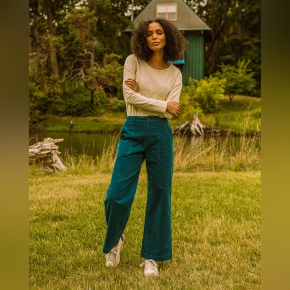 United By Blue Pants - United By Blue Wide Leg Corduroys